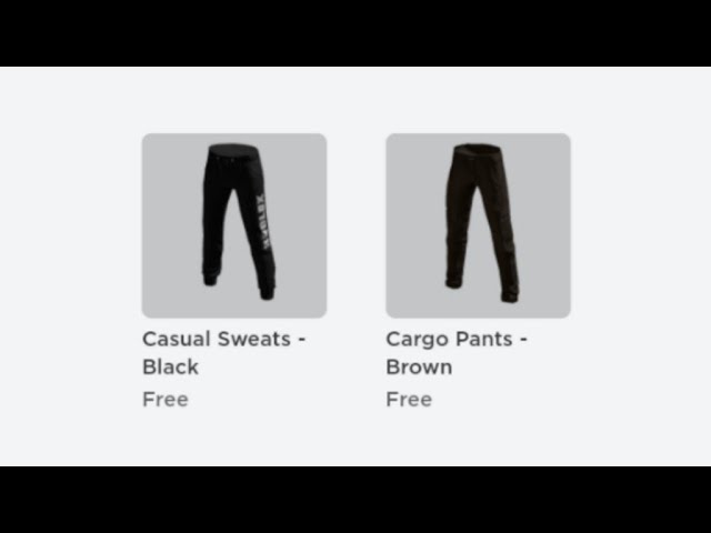 FREE ACCESSORIES! HOW TO GET X2 LAYERED CLOTHING PANTS & X2 T-SHIRTS! ( ROBLOX 3D LAYERED CLOTHING) 