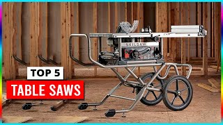 Best Table Saws 2026 - Top 5 Picks For Precision & Power