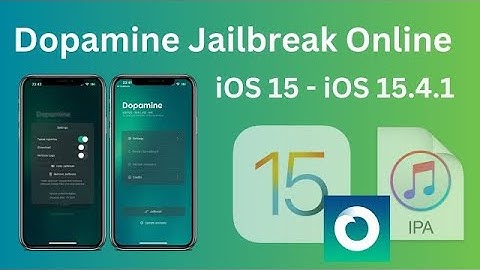 How to Jailbreak iOS 15.0-15.4.1 with Dopamine! [A12-A15/M1 NO PC ALL DEVICES | working tweaks