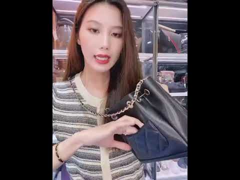 2.55 Handbag, aged calfskin \u0026 gold-tone 