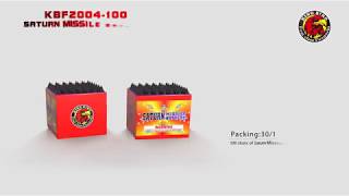 KBF2004-100 - SATURN MISSILE BATTERY - 100 SHOT