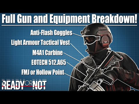 All Guns and Equipment! - Ready Or Not Alpha