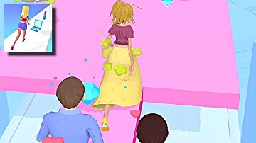 Makeover Run - NEW UPDATE Gameplay levels 36-37 (Android,iOS)