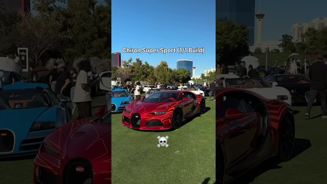 Every Modern Bugatti in One Video 🤯