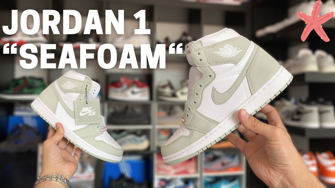 Jordan 1 High Seafoam Green EARLY Review! Perfecto para Verano! Materiales  + Calidad + Giveaway! - YouTube