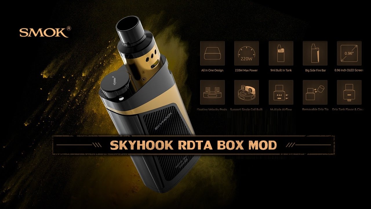 جهاز كامل شامل من شركة سموك SKYHOOK RDTA BOX