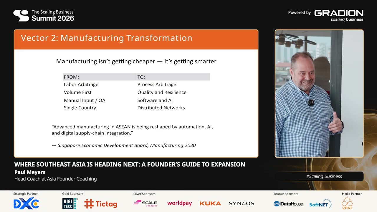 [SBS 2026] Where Southeast Asia Is Heading Next: A Founder’s Guide to Expansion