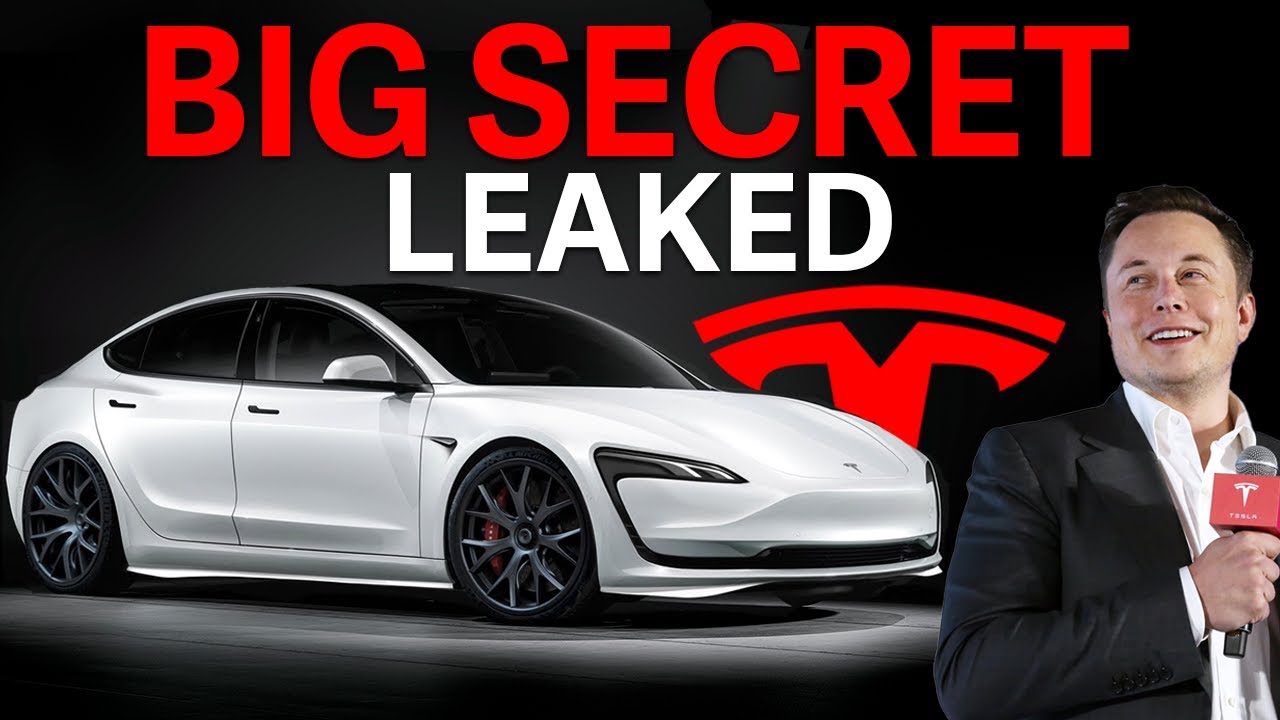 Tesla's BIG SECRET! - New Model COMING SOON | Tesla Model 3 + Model Y ...