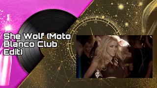 Shakira - She Wolf (Moto Blanco Club Edit) [Official 4K Music Video - Remastered]