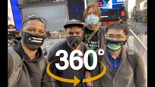 360° NYC Walk Herald Square to Times Square w/ @JasonRuppVlog @MannyExploresVlog @4k Wanderer (Oct 4 2020)