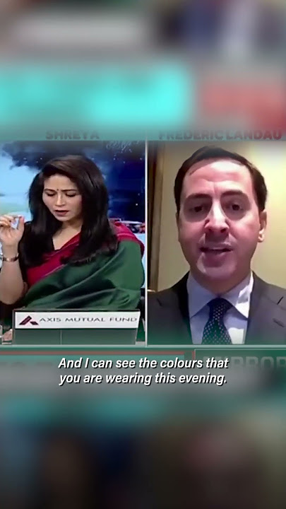 Israeli guest accuses Indian TV presenter of wearing Palestinian flag colours