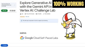 Full Solution: Explore Generative AI with Gemini API in Vertex AI | Challenge Lab Walkthrough