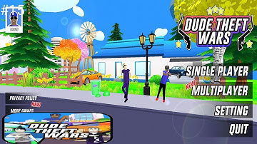 Dude Theft Wars: Open world Sandbox Simulator BETA version 0.9.0.9f6 Android gaming #dudetheftwars