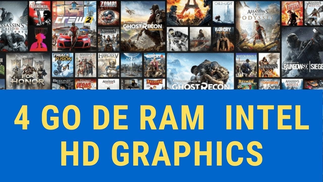 Top 10 des jeux pour PC avec 4 Go de RAM Intel HD Graphics