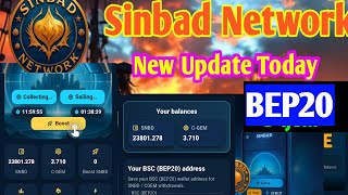 Sinbad Network Mining Trick 💰 Daily Earning Proof!