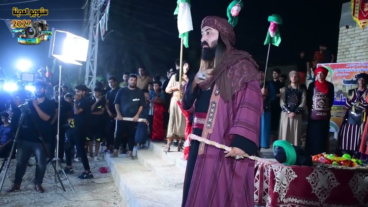 تشابية دخول السبايا على يزيد علية اللعنه والعذاب  منطقة الرشاد