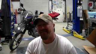 DR650 gear reduction and update: Road to the Rockies
