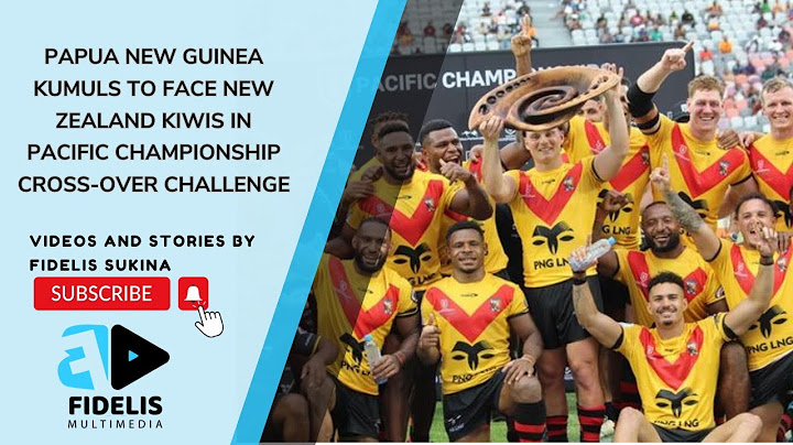 Papua New Guinea Kumuls prepare to take on New Zealand