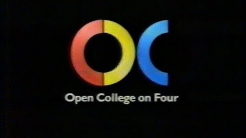 C4 / Channel 4 : Open College on Four ident & Women–The Way Ahead titles - 1990