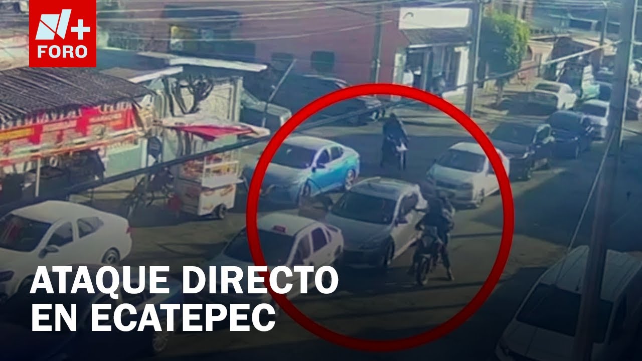 Conductor es asesinado tras emboscada en motocicleta en Ecatepec