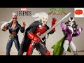 VAMPIRES! Marvel Legends Strange Tales Dracula Lilith Bloodstorm Action Figure Review Demon Count
