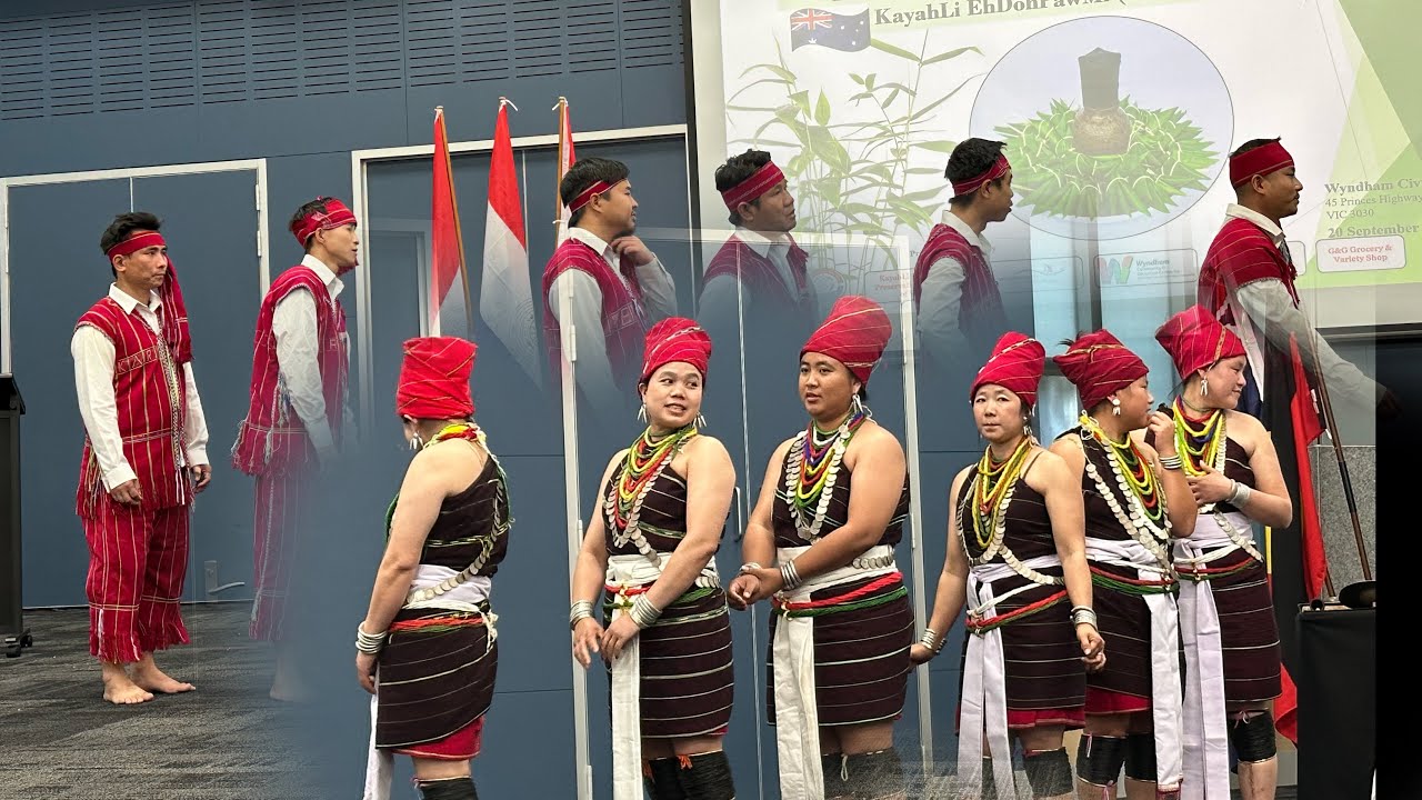 Karenni Beautiful Traditional Dance in Melbourne Australia 2025