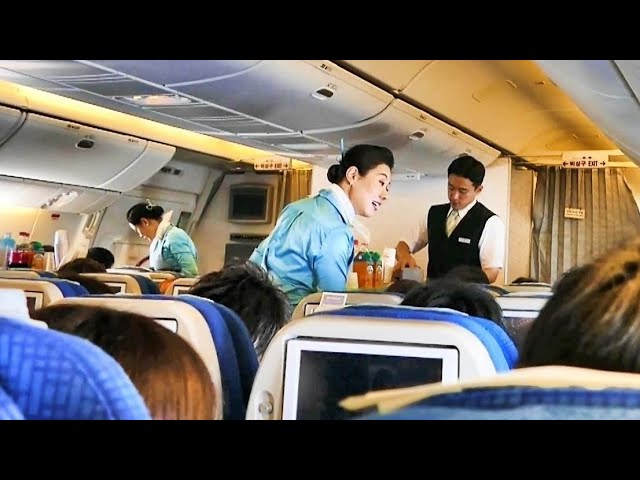 Osaka to Seoul (Gimpo) | Korean Air B777-300 | Trip Report - YouTube