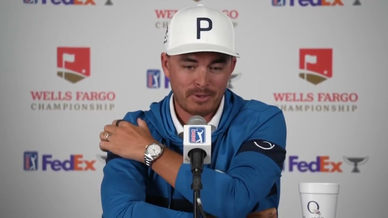 Rickie Fowler Wednesday Presser 2023 Wells Fargo Championship © PGA Tour