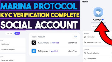 Marina Protocol App Mining Update Complete KYC Verification Social Account I Marina Protocol Kyc