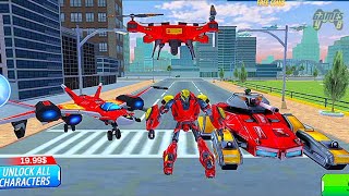 Multi Robot Transform Game 2021: Jet Tank Car Robot Transformation #4 - Android Gameplay screenshot 2