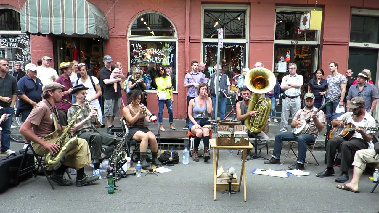 Tuba Skinny "Crazy Blues" 4/14/14 Royal St. YouTube