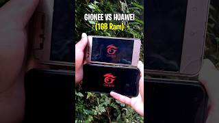 Gionee Vs Huawei Free Fire Speed Test