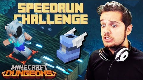 Minecraft Dungeons BETA Speed Run Challenge! (Gameplay Preview / Tutorial)