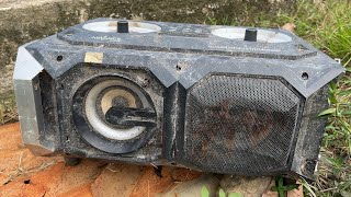Rusty Bluetooth Speaker Restoration | From Scrap to Like New