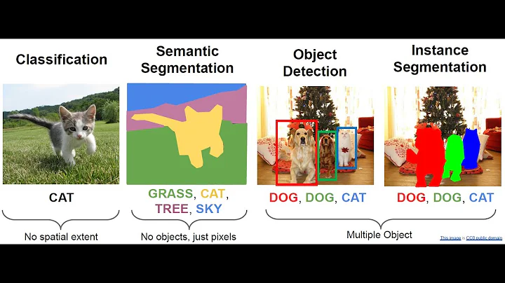 DIFFERENCE btwn image Classification, Localization, Segmentation, OBJECT Detection, and Recognition?