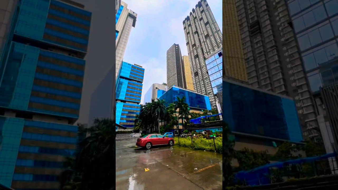 Mumbai City Skyline | Mumbai City 4K Drone View | Mumbai Skyline Night View 