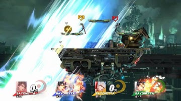 glitch demonstration 4 players on 1 controller glitch  ssb4