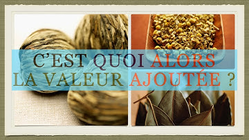 LA VALEUR AJOUTÉE est une notion centrale en sciences économiques - Explications simples