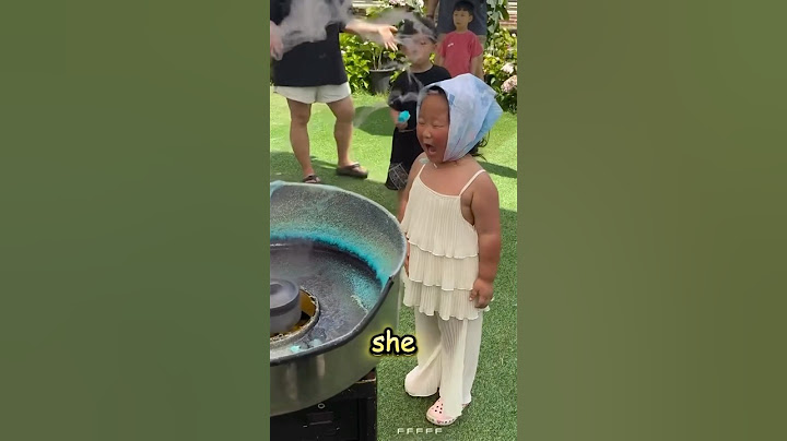 The Little Girl’s Cotton Candy Test 😂🍬