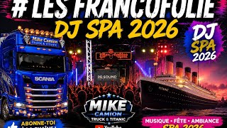LES FRANCOFOLIE SPA 2026 