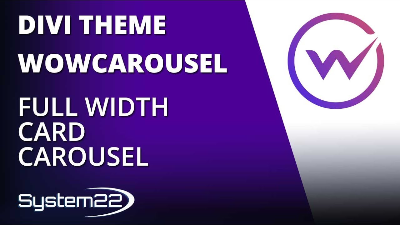 Divi Carousel Plugin Full Width Card Carousel With WowCarousel 👈