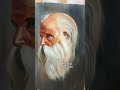 Portrait-Oil painting #music #painting #portrait #oilpainting #oldmanportrait