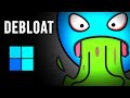 How to Debloat Windows 11 (Delete Junk)