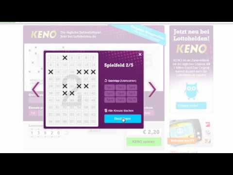 Keno Lotto online spielen