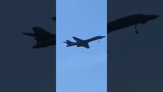 second B1 bomber lining up