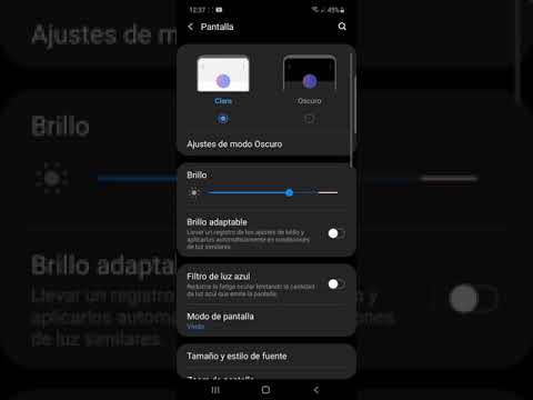 Activar sensibilidad táctil