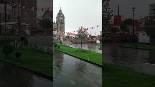Hermosa tarde lluviosa en Santiago Tianguistenco, Estado de México.