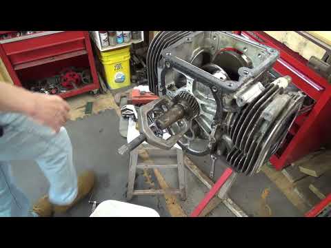 How I removed the timing gear from the crankshaft on P220 Onan engine