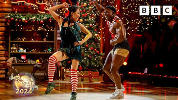 Harry Aikines-Aryeetey & Nancy Xu perform to Christmas Wrapping ✨ BBC Strictly 2024
