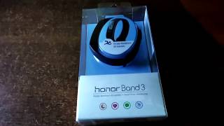 Honor Band 3 распаковка